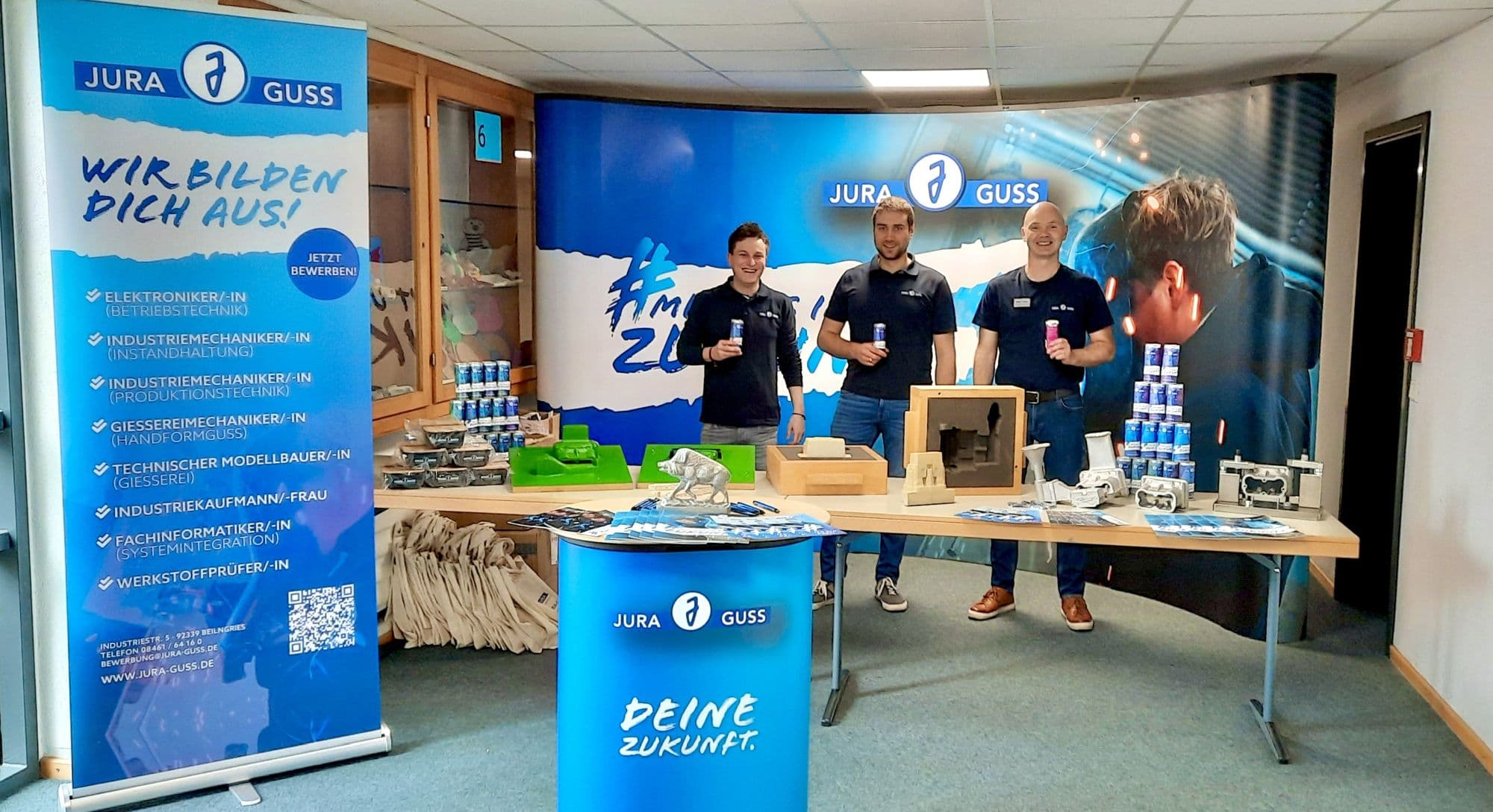 Bild von links nach rechts: Tobias Fuchs, Albert Zeller, Christian Ingerling